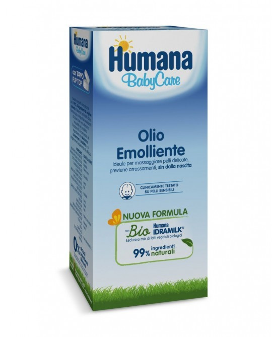 Humana Baby Care Olio Emolliente 250ml