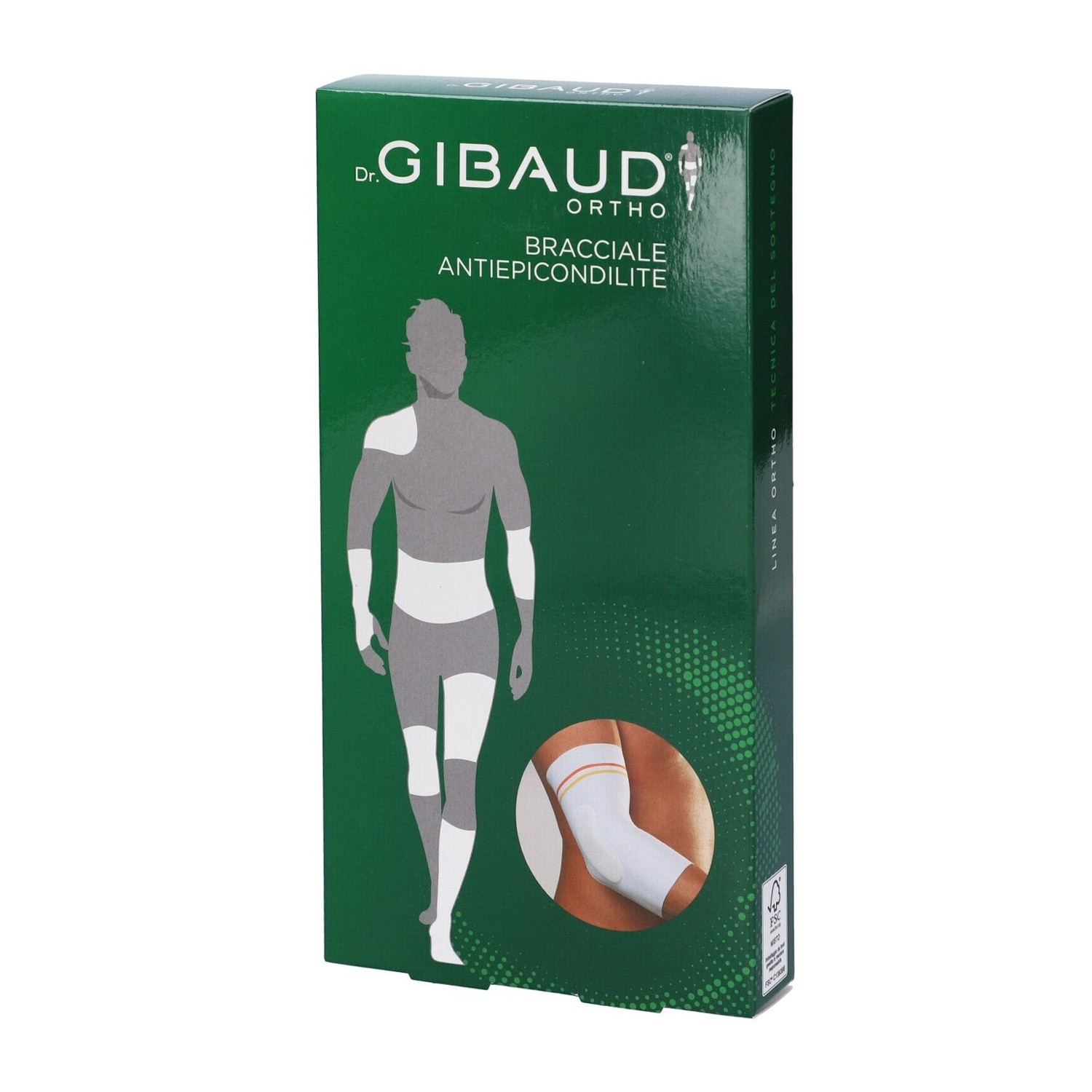image - 908492782 - Bracciale antiepicondilite Gibaud Ortho Misura 4, indicato per gomito doloroso e instabile, distorsioni lievi, postumi di distorsioni, fratture, tendiniti, lussazioni. - 4866579_2.jpg