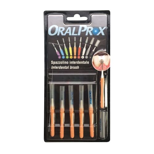 920597628 - ORALPROX BLISTER DA 6 SPAZZOLINI INTERDENTALI MISURA 4 COLORE ARANCIONE - 7870439_2.jpg