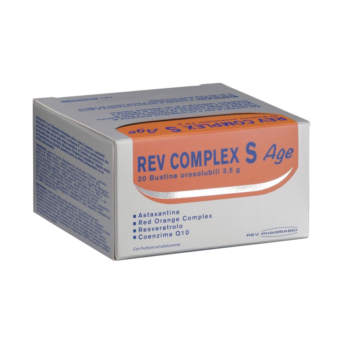 Rev Complex S Age Integratore Antiage 20 Bustine