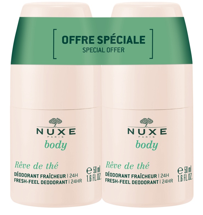 Nuxe Duo Deodorante Freschezza 24h Rêve De Thé 2x50ml