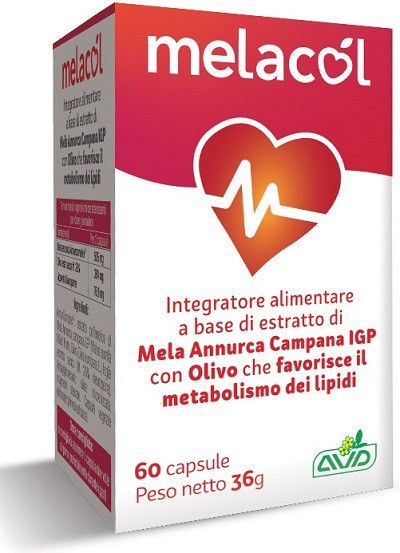 Melacol Integratore controllo livello colesterolo 60 Capsule