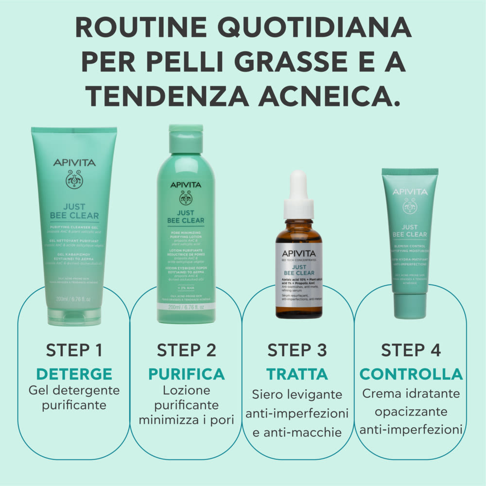 image - 951888460 - Siero perfezionatore Apivita Just Bee Clear, aiuta ad affinare la grana della pelle e ridurre macchie e imperfezioni. - 4864049_8.jpg