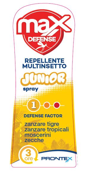 Prontex Max Defense Repellente Multinsetto Spray Junior 100ml