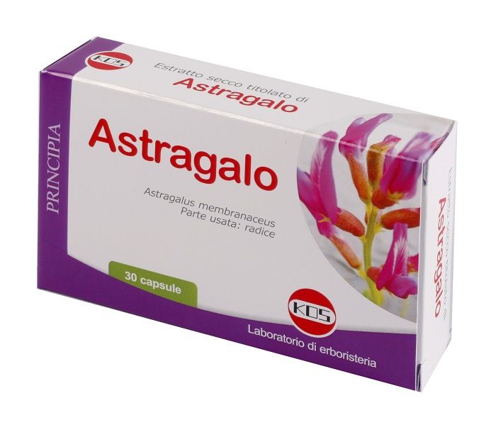 Astragalo Estratto Secco 70% 500mg Integratore immunostimolante 30 Capsule