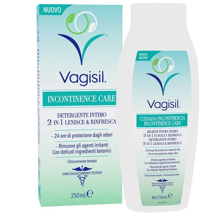 Vagisil Incontinence Care Detersione intima 2 In 1 250ml