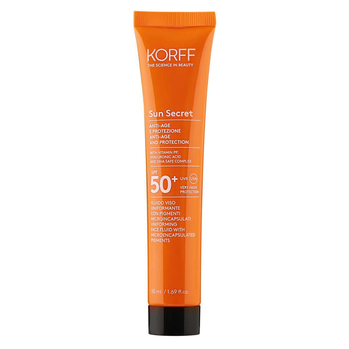 Korff Sun Secret Fluido Solare Antiage Light SPF 50+ 50ml