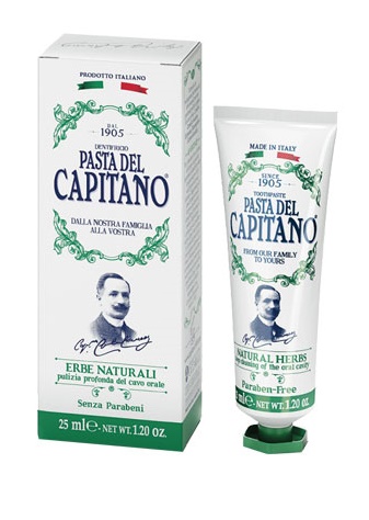 Pasta Del Capitano Dentifricio Erbe Naturali 25ml