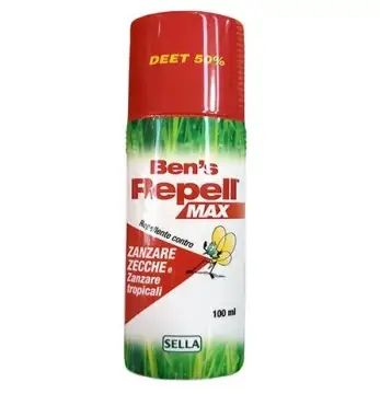 Ben's Repell Max Biocida 50% Repellente Zanzare Zecche 100ml