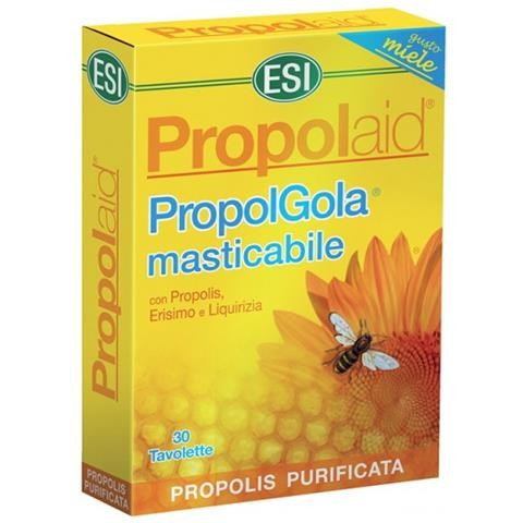 Esi Propolaid Propolgola Miele 30 Tavolette Masticabili