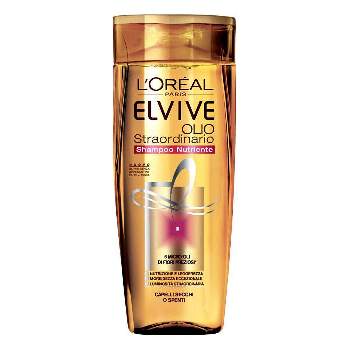 Elvive Shampoo Nutriente Capelli Secchi 400ml