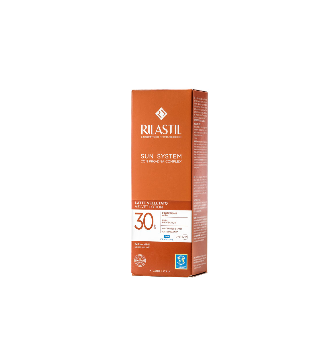 Rilastil Sun System Latte Solare Vellutato Spf 30 200ml