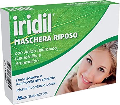 Iridil Maschera Riposo Occhi Acido Ialuronico 1 Pezzo