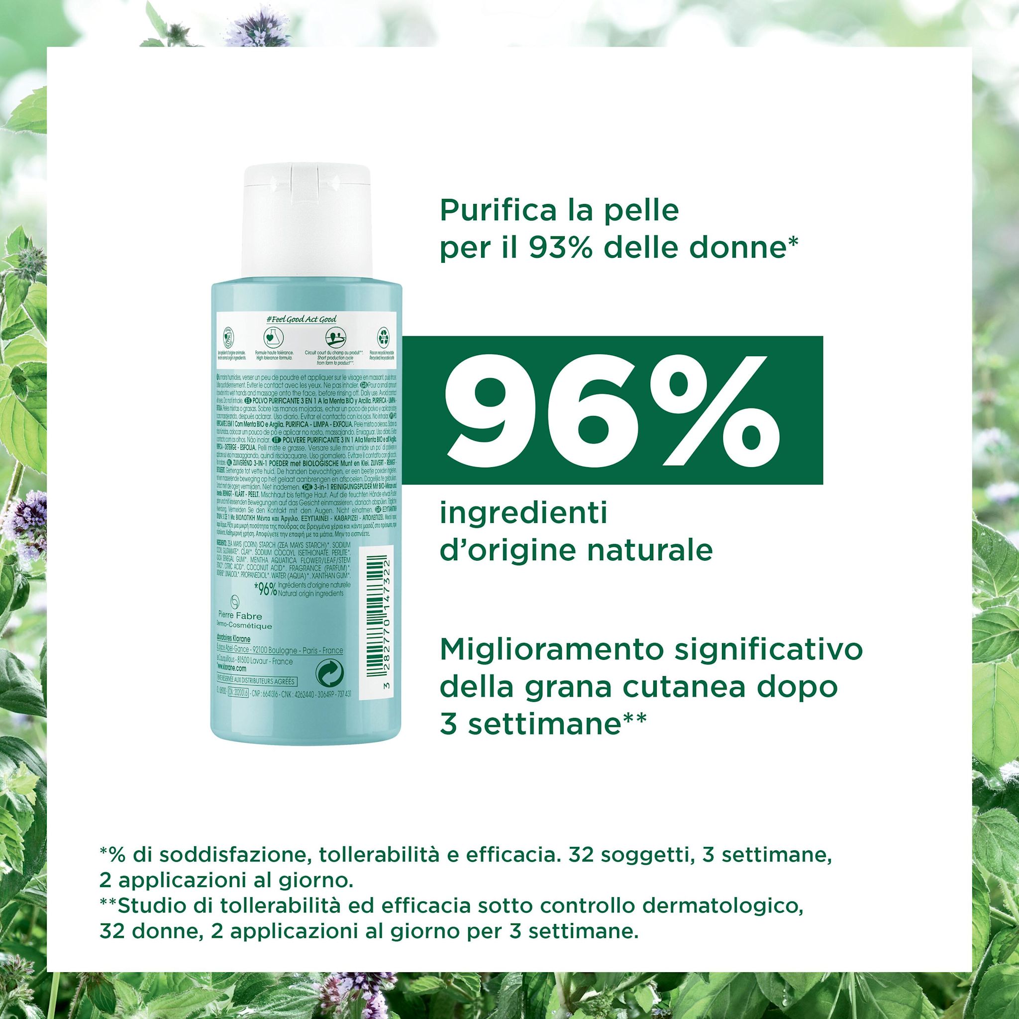 image - 982467591 - KLORANE POLVERE PURIFICANTE MENTA ACQUATICA 50 G - 4708594_3.jpg