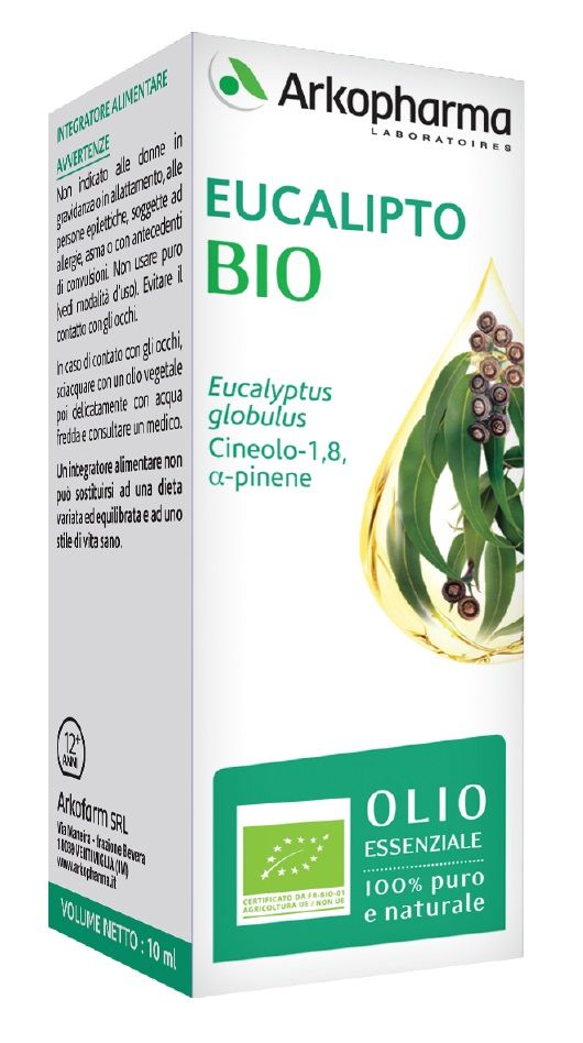 Arkopharma Olio Essenziale Eucalipto Bio 10ml