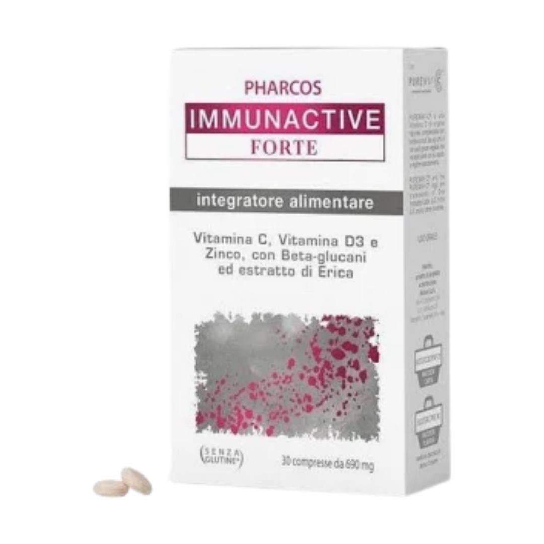 Immunactive Forte Integratore Immunistimolante 30 Compresse