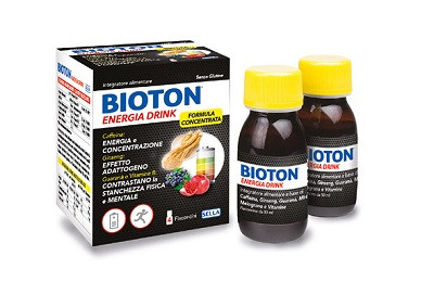 Bioton Energia Drink Integratore Energetico 4 Flaconi