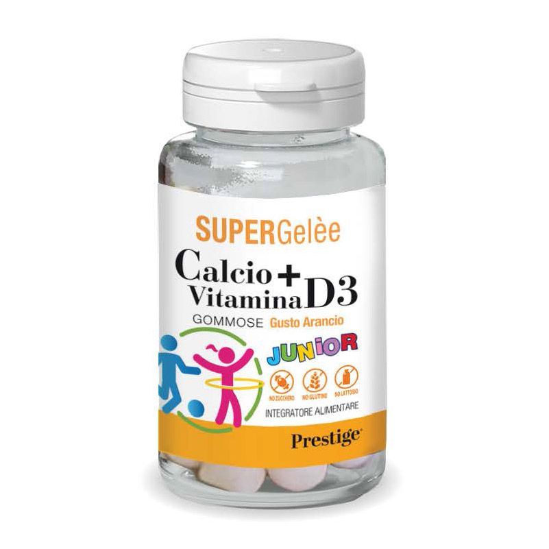 Calcio + Vitamina D3 Junior Integratore 60 Gommose