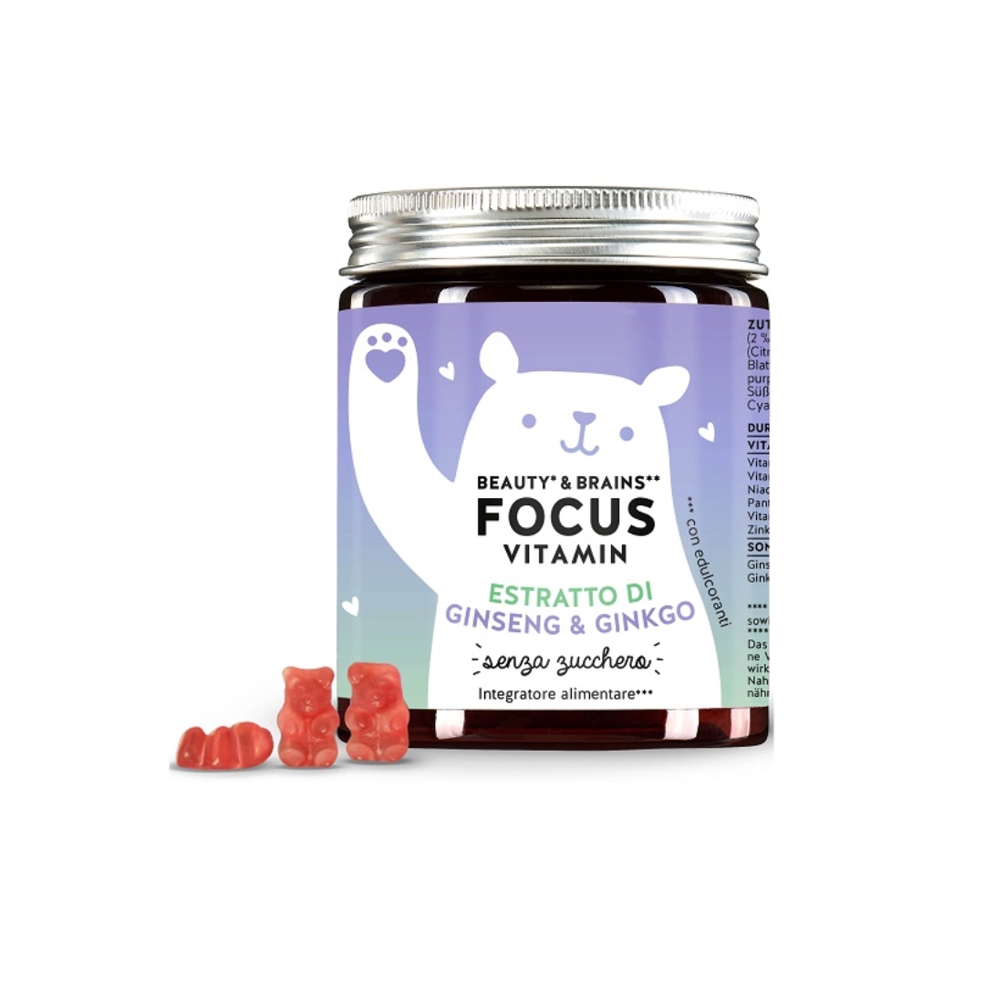 image - 987492877 - BEAUTY & BRAINS FOCUS VITAMIN GINKGO- & GINSENGEXTRAKT 45 CARAMELLE GOMMOSE - 4864699_2.jpg