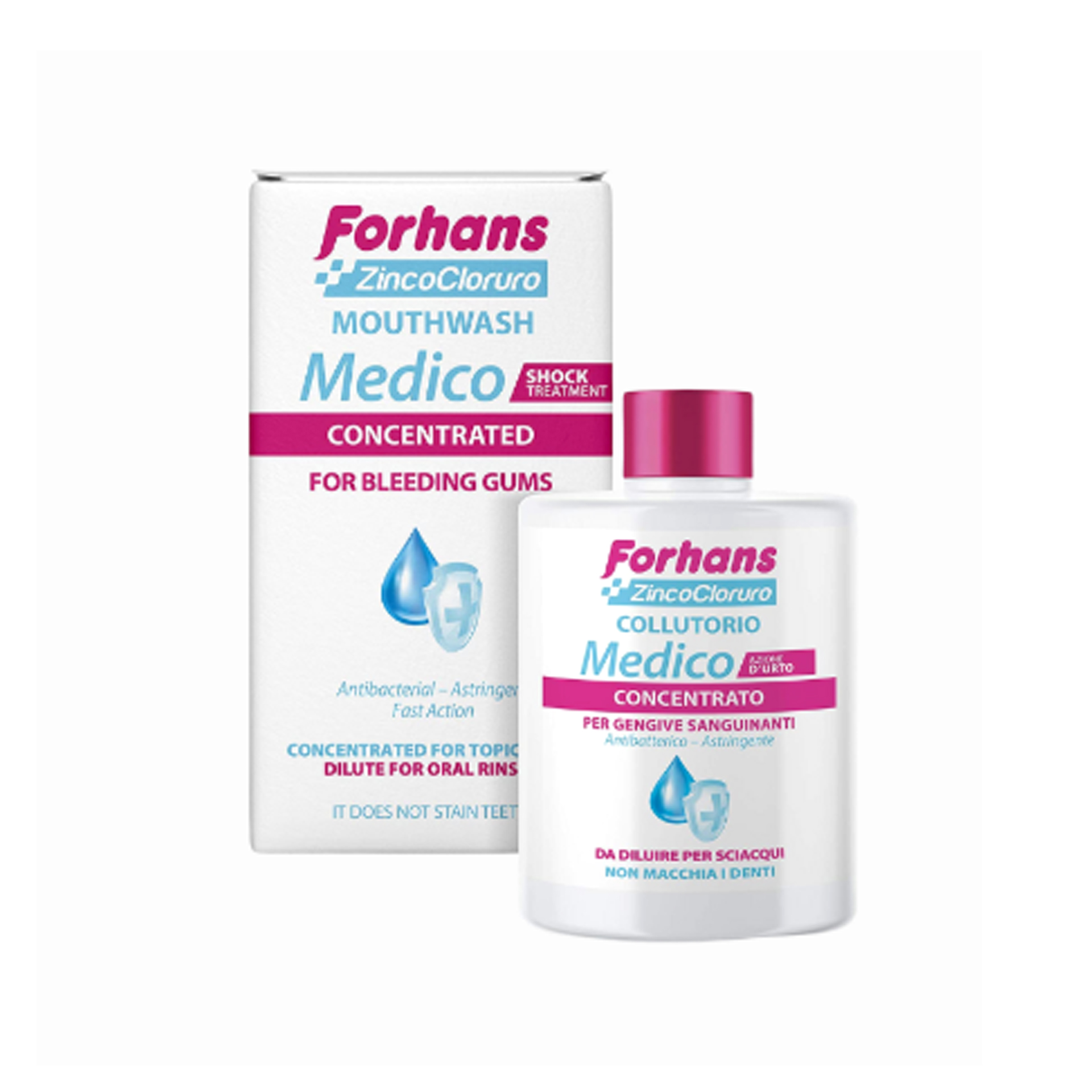 Forhans Collutorio Con Zinco Cloruro Azione D'urto 75ml