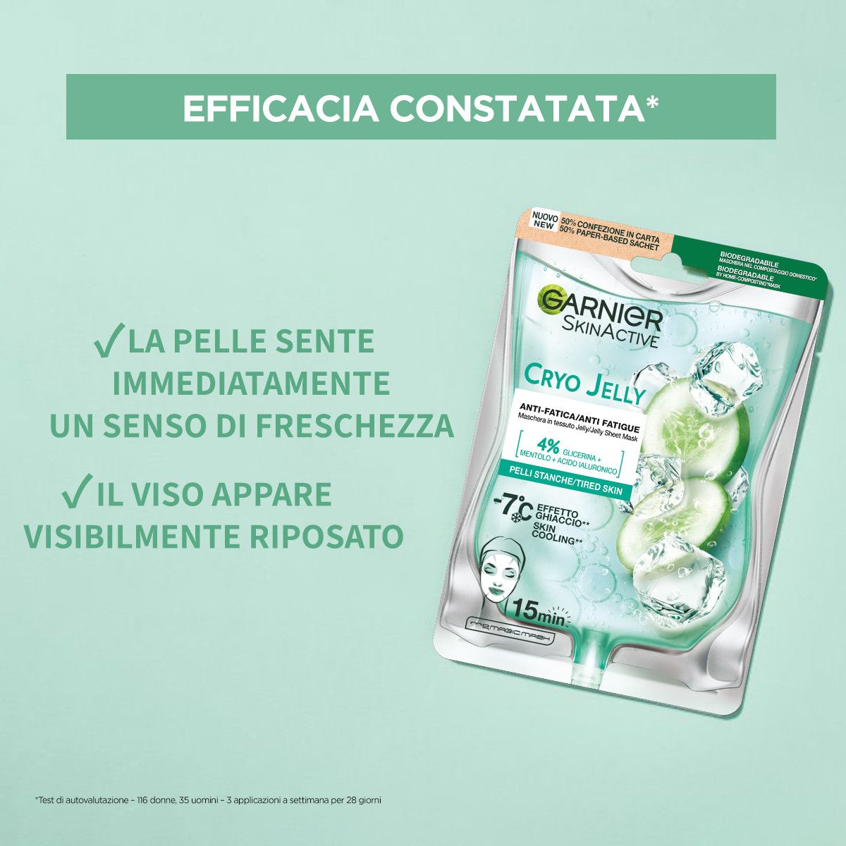 image - 986035400 - Garnier Skinactive Hyaluronic CryoJelly maschera in tessuto anti-fatica 1 pezzo - 4742900_4.jpg