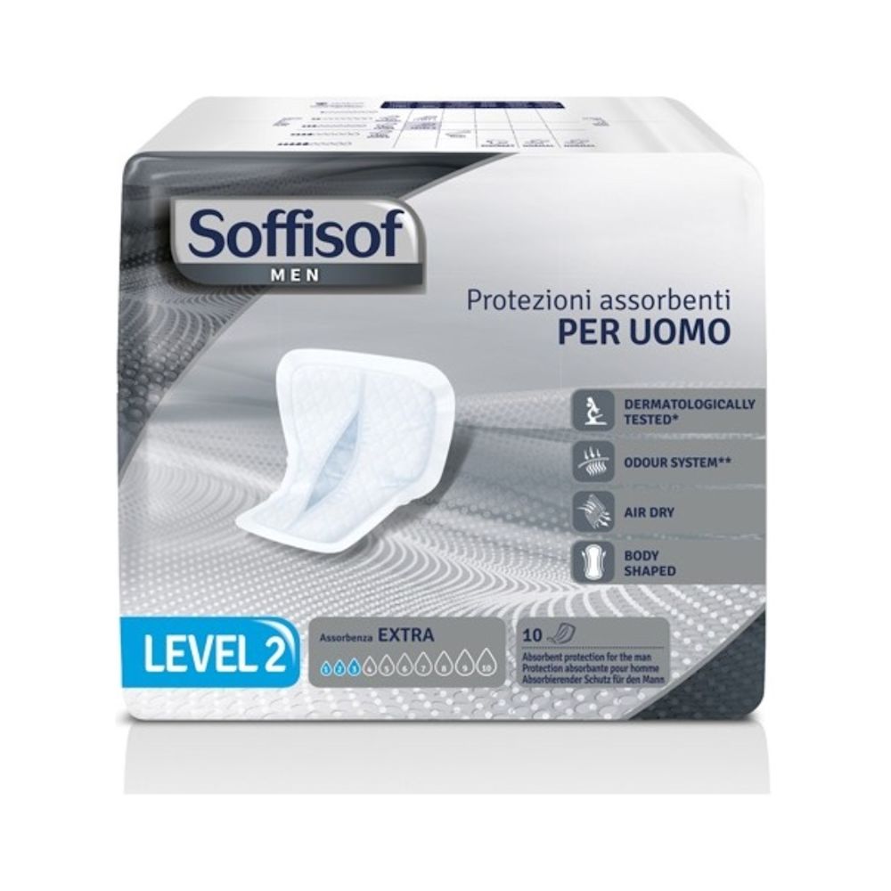 image - 985323056 - PANNOLONE PER INCONTINENZA SAGOMATO SOFFISOF MEN LEVEL 2 10 PEZZI - 4864211_2.jpg
