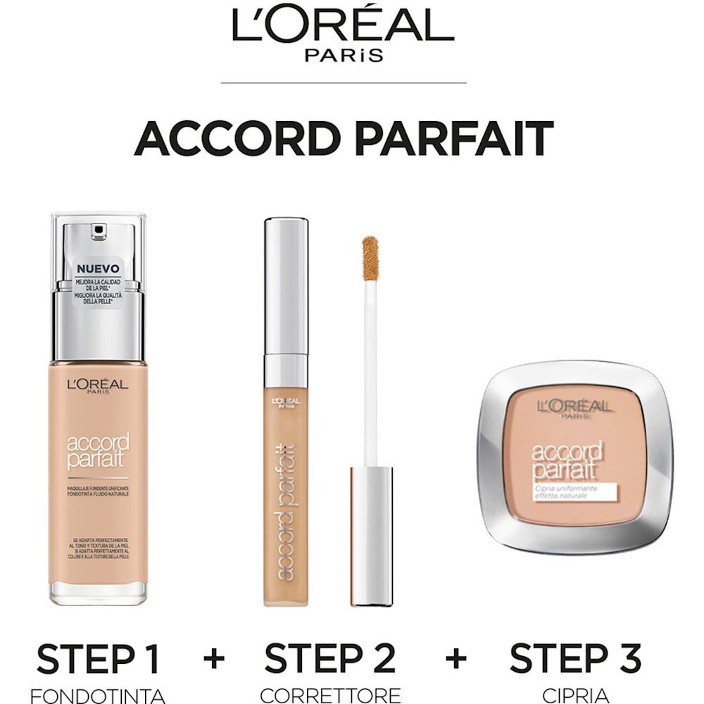 975595493 - L'Oreal Accord Parfait Fondotinta fluido 2.N Vanille - 4732681_4.jpg