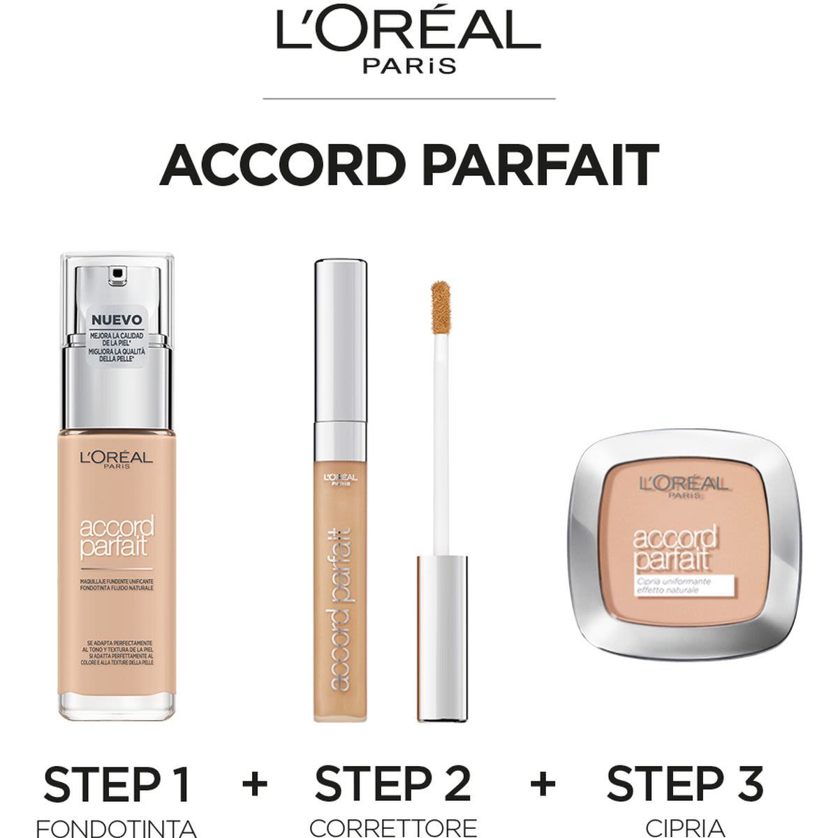 975595493 - L'Oreal Accord Parfait Fondotinta fluido 2.N Vanille - 4732681_4.jpg
