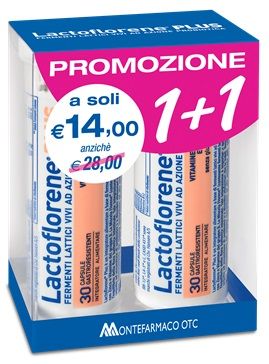 Lactoflorene Plus Integratore Di Fermenti Lattici 2x30 Capsule