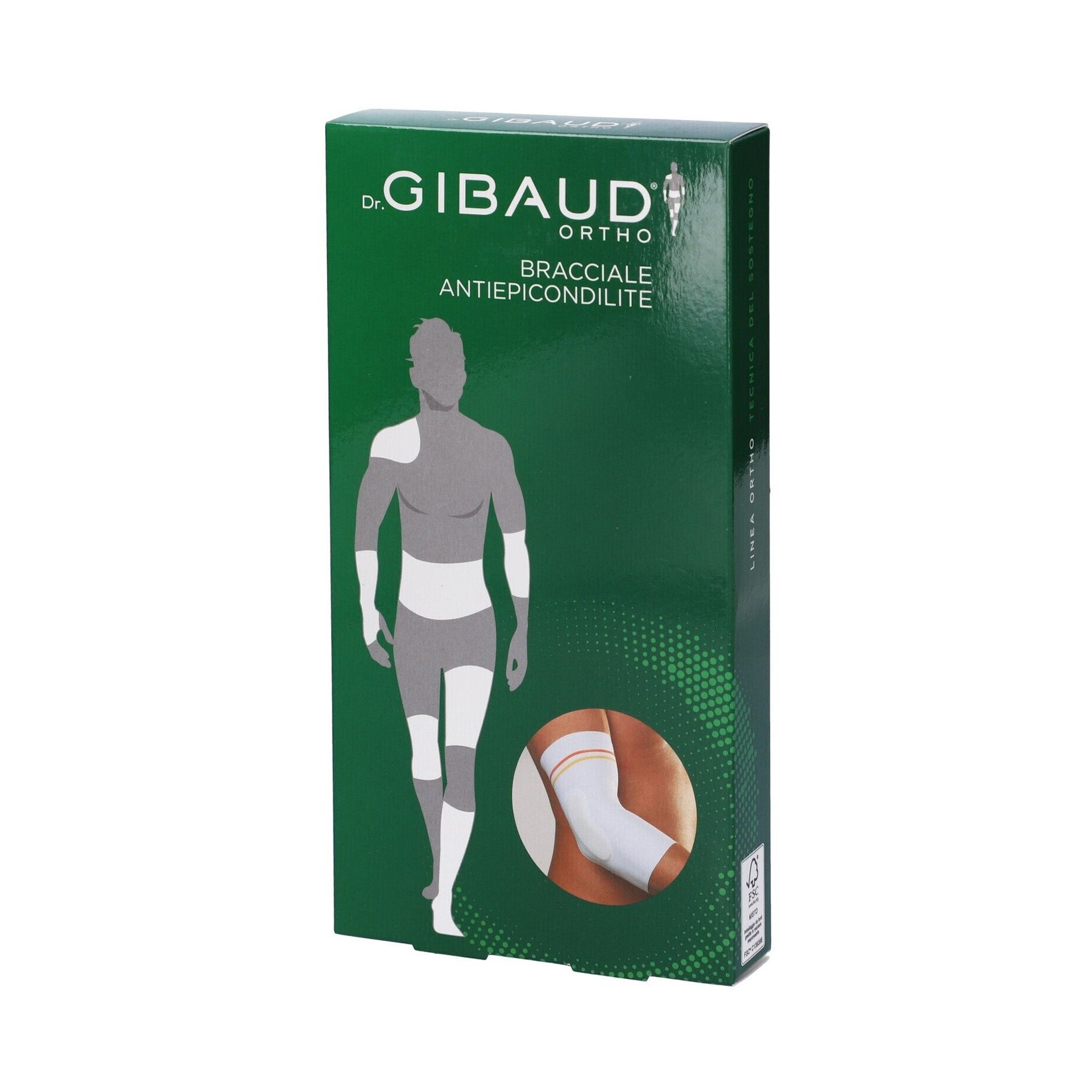 image - 908492743 - Bracciale antiepicondilite Gibaud Ortho Misura 2, indicato per gomito doloroso e instabile, distorsioni lievi, postumi di distorsioni, fratture, tendiniti, lussazioni. - 4866317_2.jpg