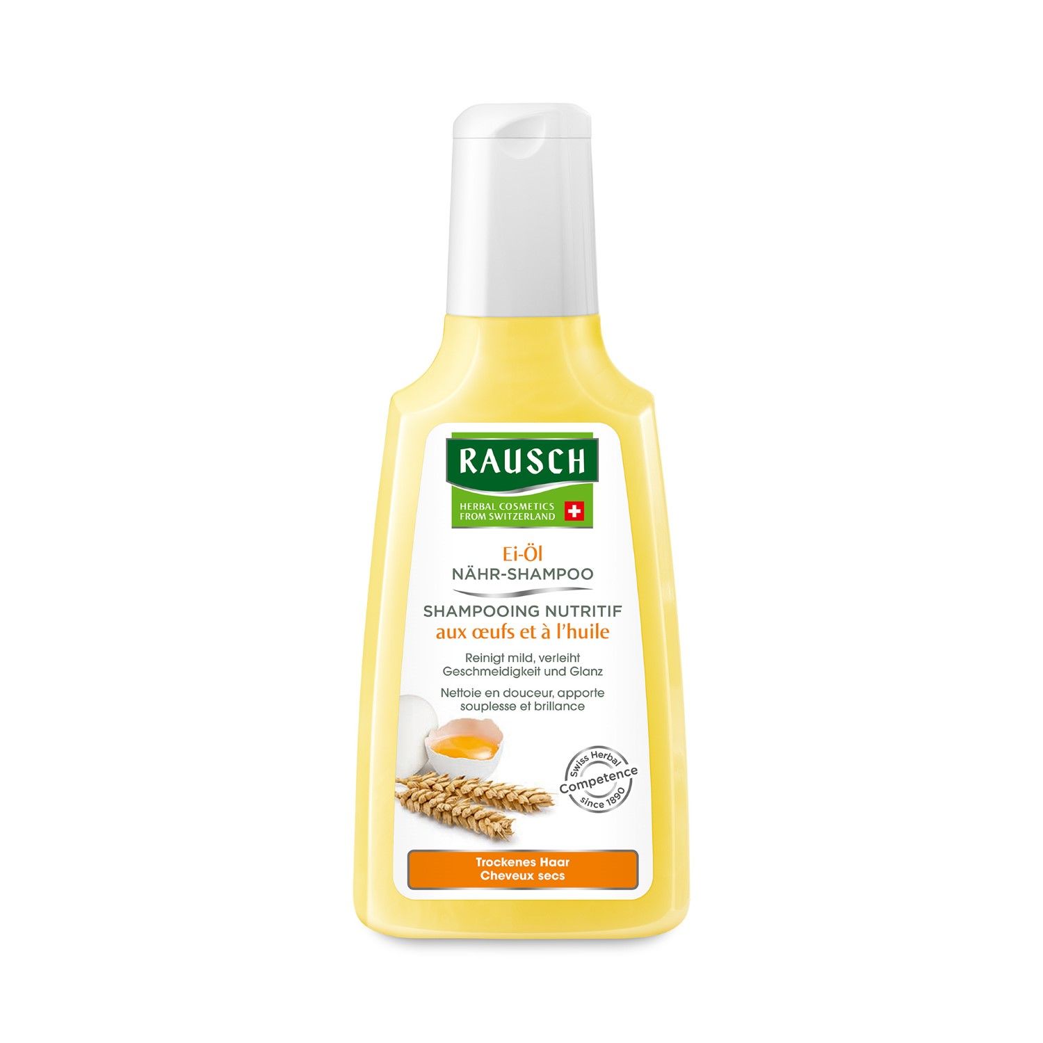 Rausch Shampoo Nutriente Uovo E Olio Capelli Secchi 200ml