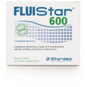 Fluistar 600 Integratore Salute Delle Vie Respiratorie 14 Bustine