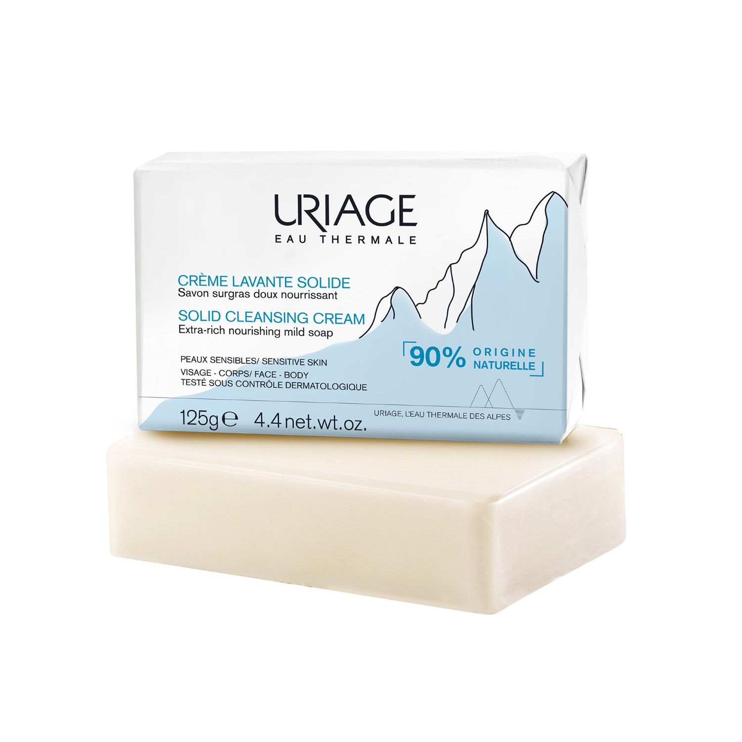 Uriage Crema Lavante Solida Panetto 125g