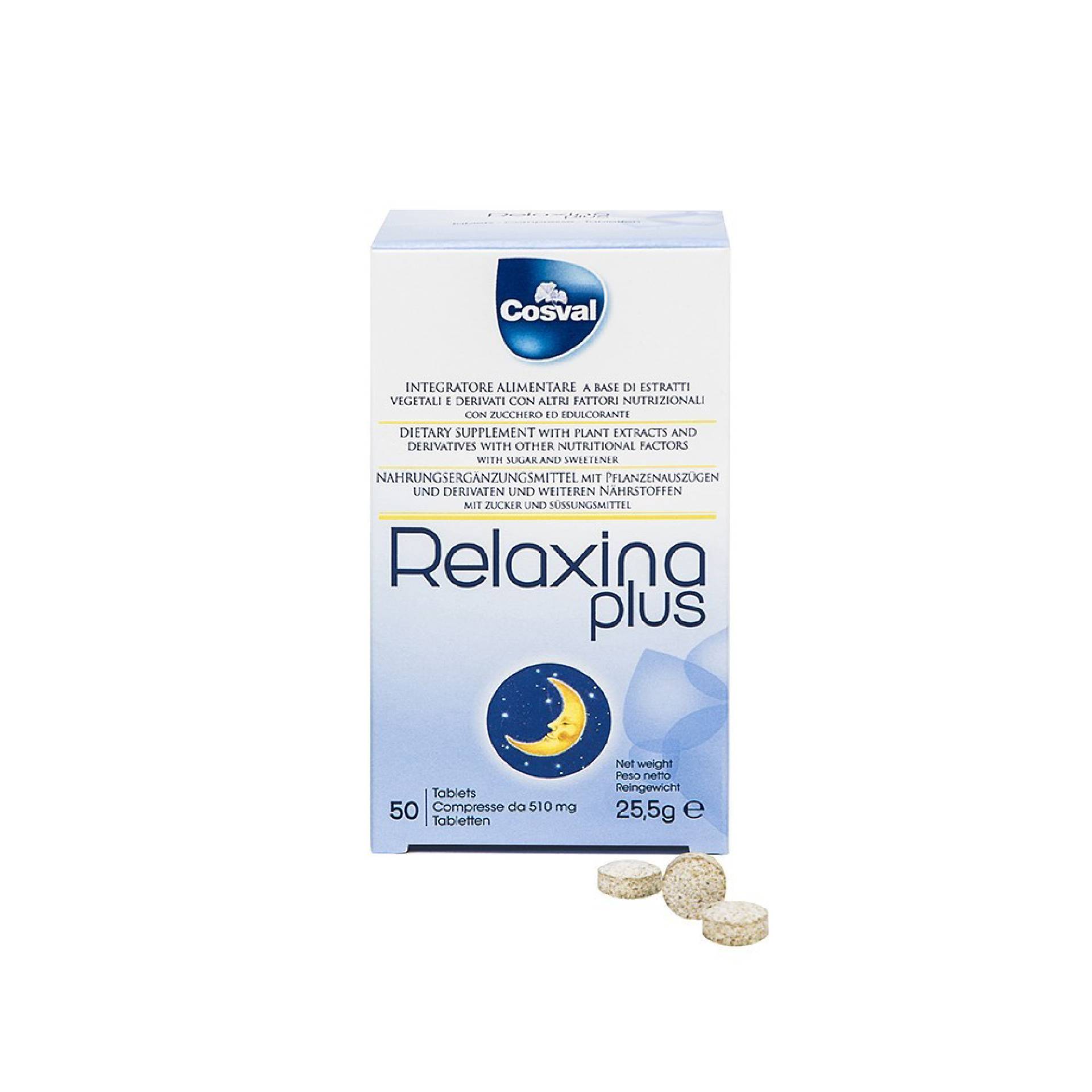 Relaxina Plus Integratore Sonno E Relax 50 Tavolette