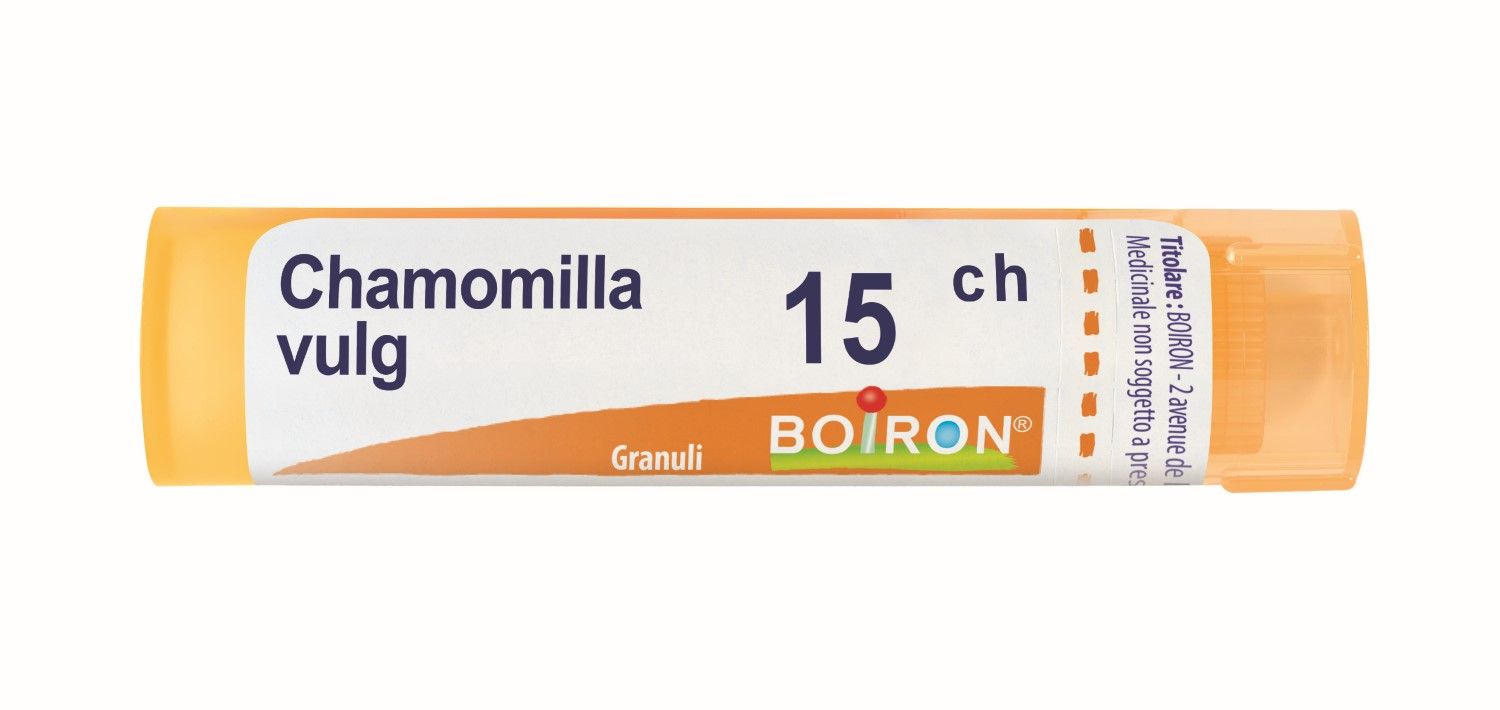 Boiron Chamomilla Vulgaris 15ch 80 Granuli Contenitore Multidose