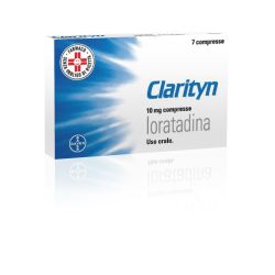 027075086 - Clarityn Antistaminico 10mg Loratadina Trattamento Rinite Allergica Orticaria 7 Compresse - 7873575_2.jpg