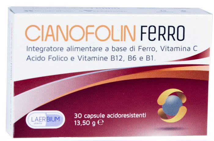 981359540 - Cianofolin Ferro Integratore Ferro e Vitamine 30 capsule - 4737401_2.jpg