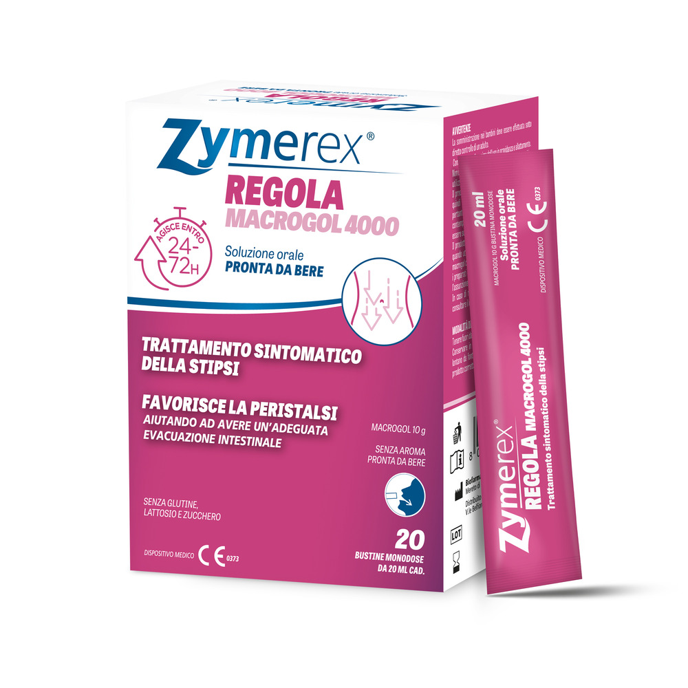 image - 988771960 - ZYMEREX REGOLA MACROGOL 4000 20 BUSTINE DA 20 ML - 4793111_1.jpg