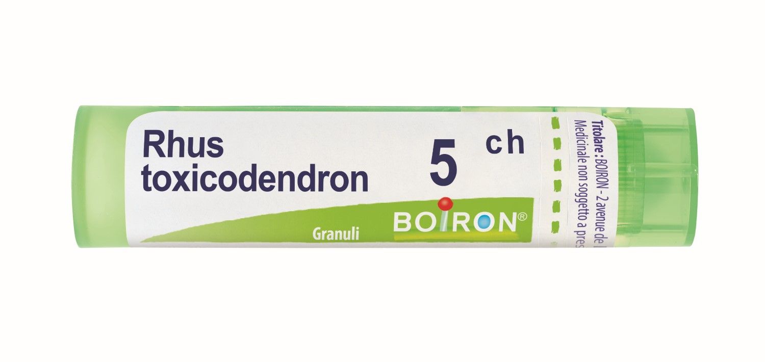 Boiron Rhus Toxicodendron 5ch 80 Granuli Contenitore Multidose