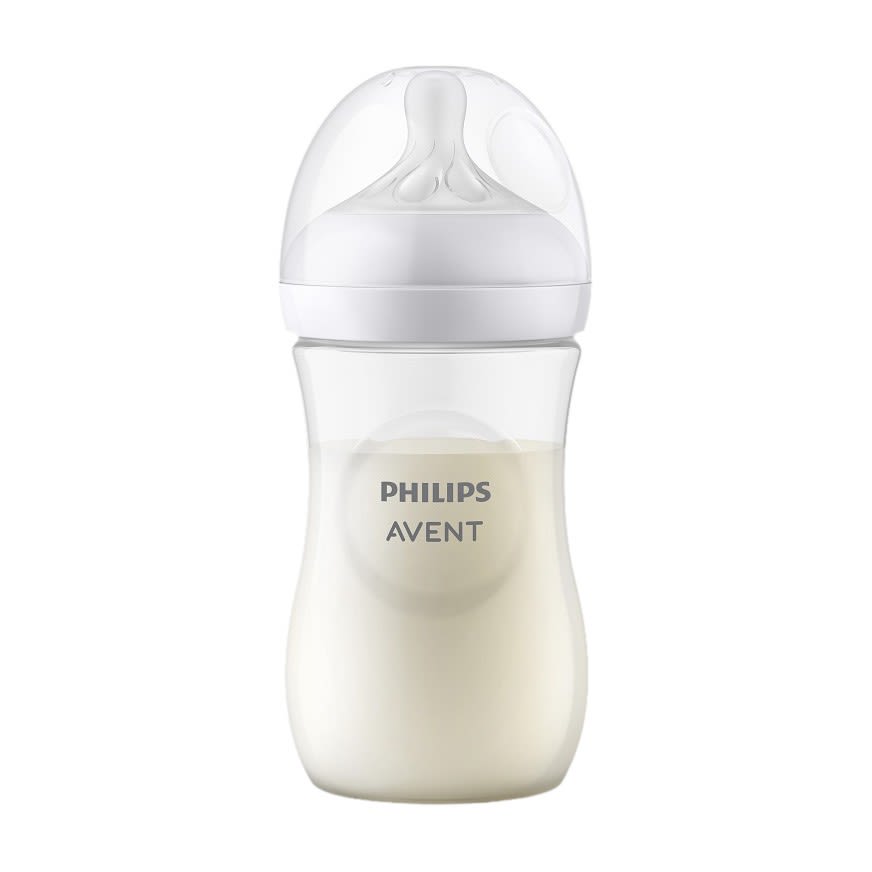 image - 986425751 - Biberon da 260 ml con tettarella Flusso 3, ideale per l'allattamento naturale grazie alla forma a seno e al rilascio del latte solo durante la suzione attiva del bambino. - 4868941_2.jpg