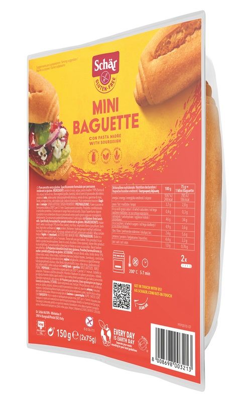 image - 920016920 - Mini baguette precotte senza glutine e lattosio, pronte in 5 minuti per un pasto gustoso e pratico. - 7871814_1.jpg