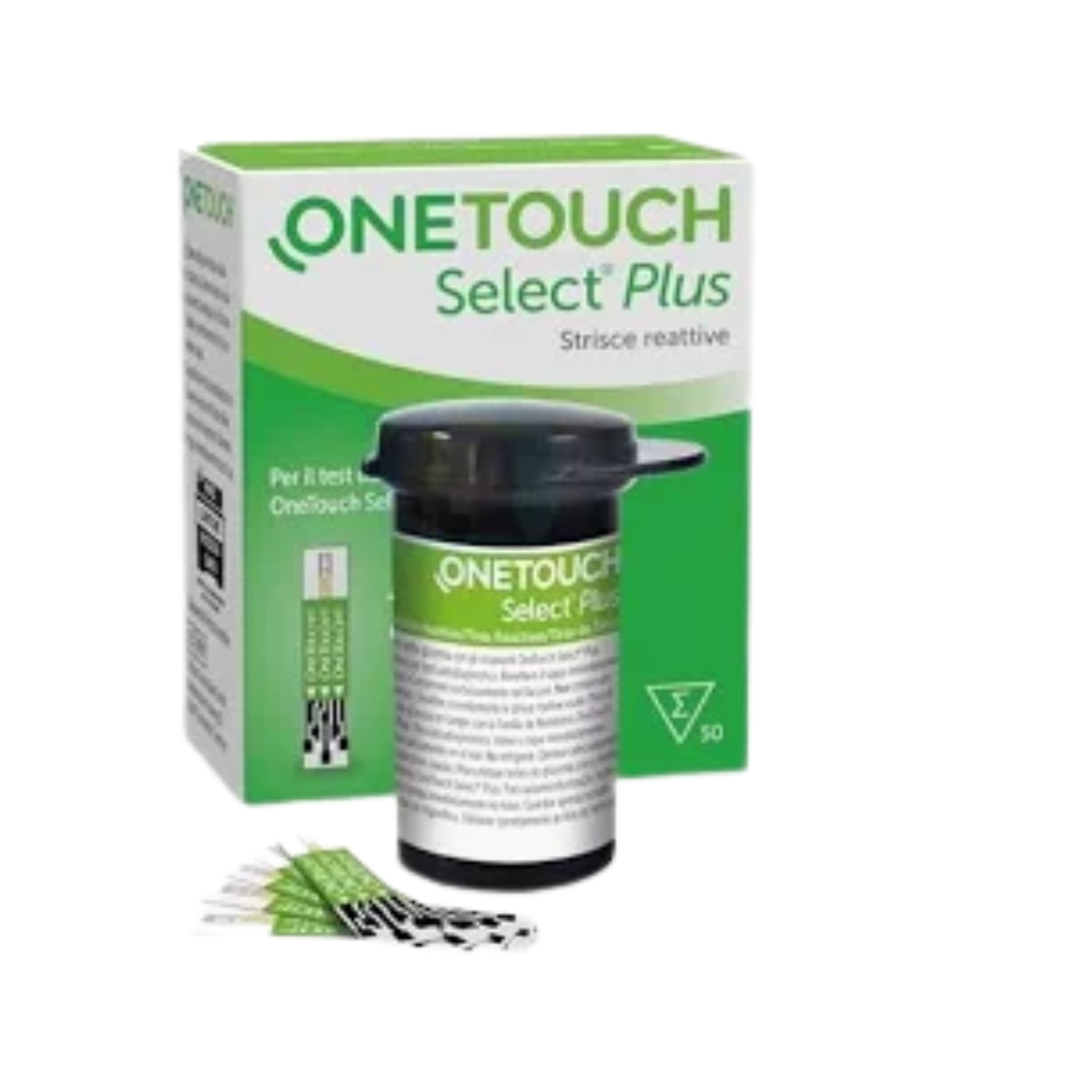 Onetouch Select Plus Strisce Misurazione Glicemia 50 Pezzi