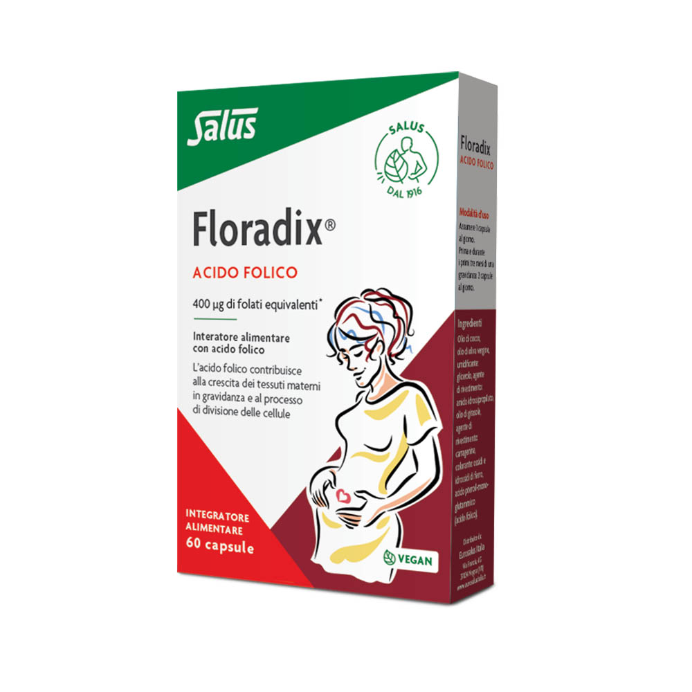 Floradix Acido Folico 60 Capsule