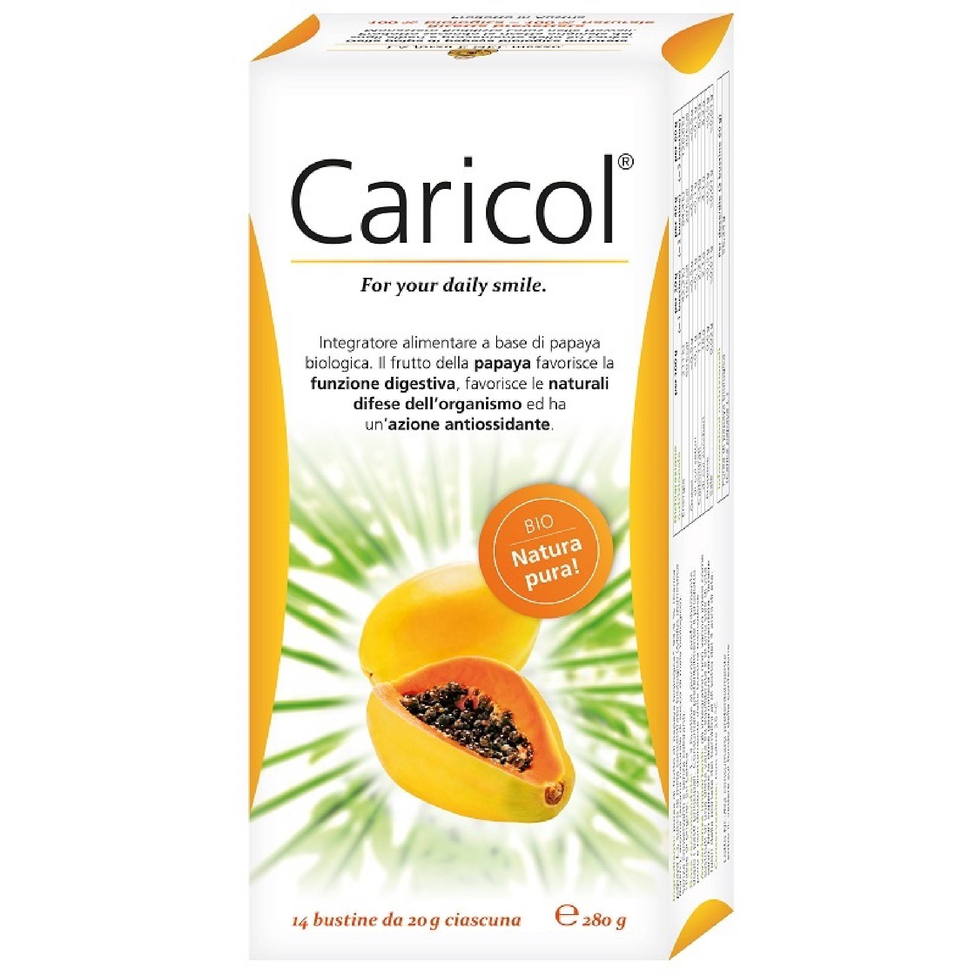 Caricol Integratore Digestione 14 Bustine