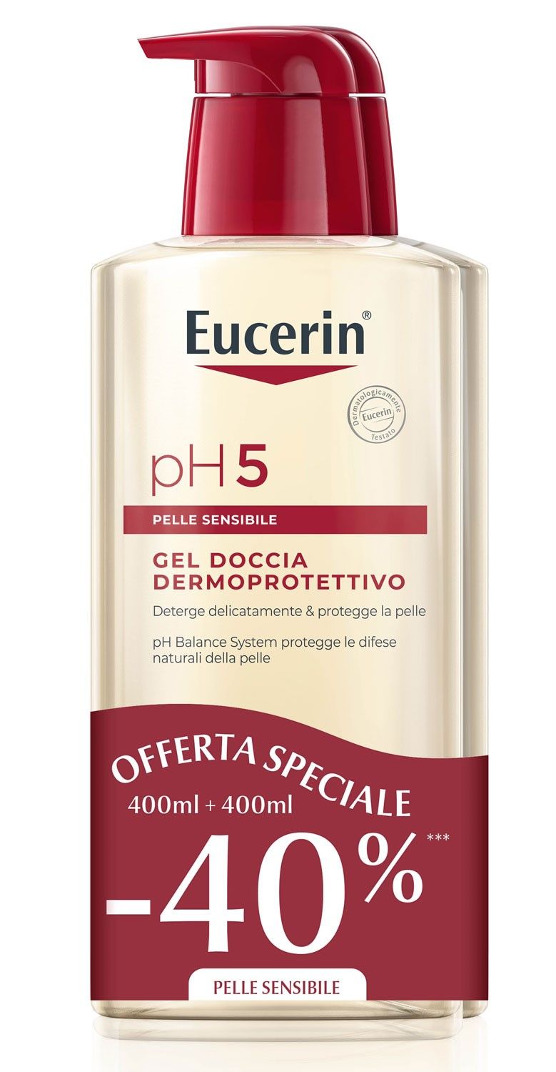 Eucerin Ph5 Doccia gel Dermoprotettivo 2x400ml