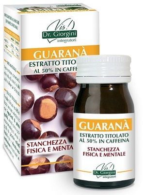 Dr. Giorgini Guaranà Estratto Titolato Integratore Metabolismo 60 Pastiglie