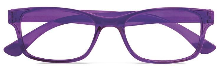 Twins Optical Occhiali Lettura Silver Illusion Viola +3,50 1 Paio