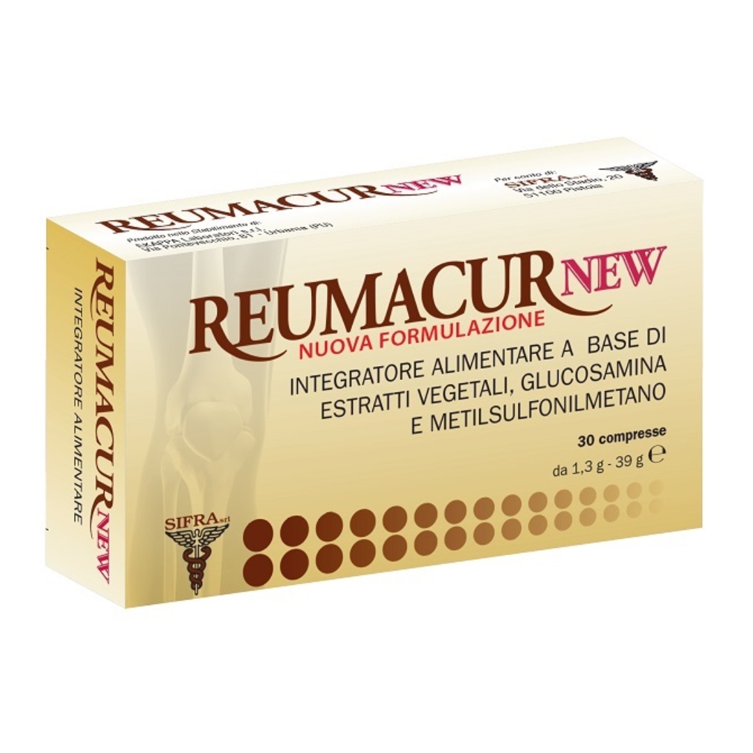 Reumacur New Integratore Antinfiammatorio Per Articolazioni 30 Compresse