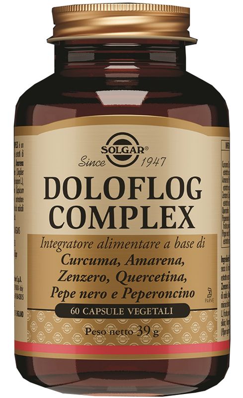 Solgar Doloflog Complex Integratore Muscoli E Ossa 60 Capsule Vegetali