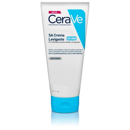 Cerave Sa Sa Crema azione levigante 10% Urea Per Pelle Molto Secca Ruvida E Screpolata 177ml